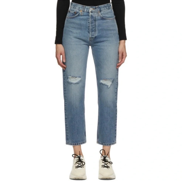 Redone 70s Ultra Stove Pipe jeans